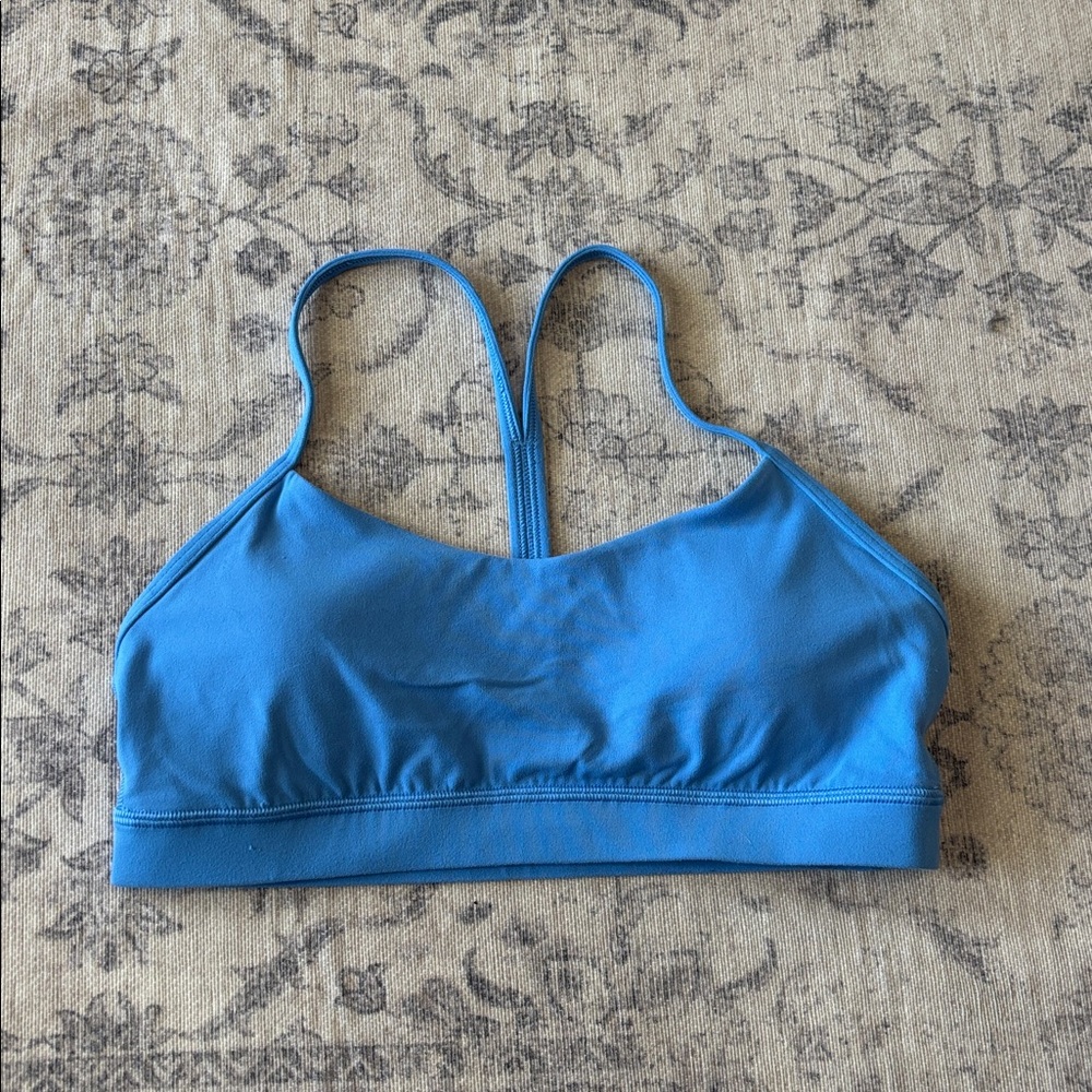 Lululemon Women’s Flow Y Bra - size 10 - pool party